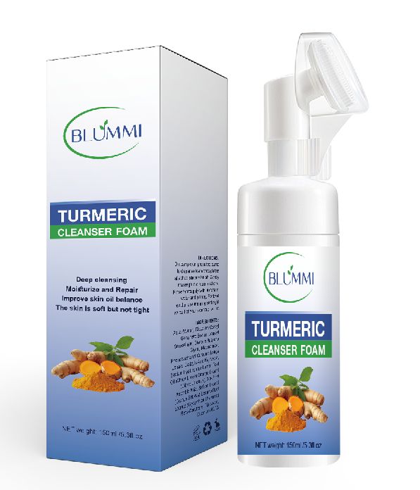Turmeric cleanser foam